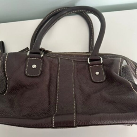 Roots Brown Leather Purse - Picture 2 of 5